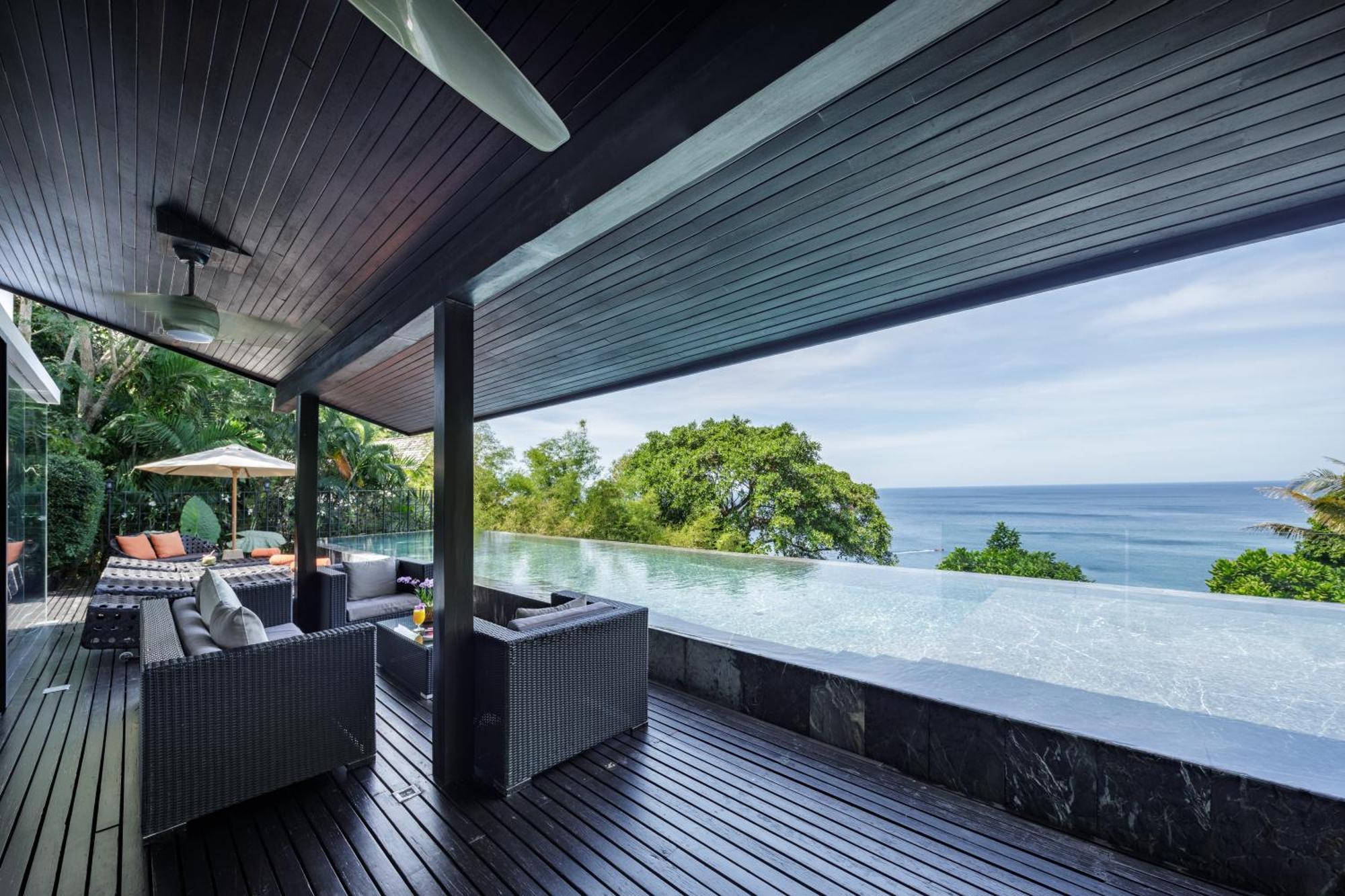 Villa Yang, Private Oceanfront Villa, Kamala Beach Exterior photo